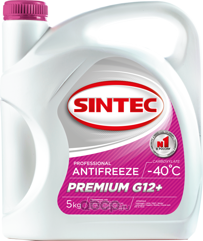 Антифриз Sintec ANTIFREEZE PREMIUM G12 + 5кг